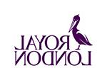 Royal London logo - white background with a purple illustration of a pelican in the top-right corner, with upper-case purple lettering of 'Royal London' underneath
